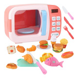 Juego De Horno De Microondas Electrónico Infantil 31 Piezas