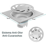 Rejilla Anti Olor , Anticucaracha En Acero.grival