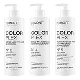 Kit Color Plex Primont Shampoo Acondicionador Mascara 500ml