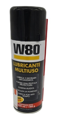 Lubricante Multiuso W80 250ml 