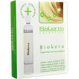 Ampolleta Biokera Reestructurante Salerm 4/13ml Cabello Seco