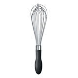 Batedor Fouet Grande Oxo 28cm Cabo Silicone - Preta