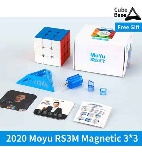 Cubo Mágico Magnético Moyu Rs3m 2020 3x3x3 Rs3 M 2021 Maglev