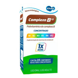 Complexo B Concentrado Ems C/20 Vitamina B12 - Envio 24h