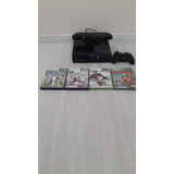 Video Game Xbox 360 Slim 1 Kinect 1 Controle Original 4 Jogo