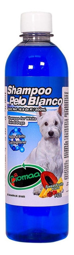 Shampoo Para Perro De Pelo Blanco Biomaa 500ml