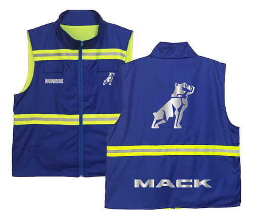 Chaleco Industrial Mack Dog 2 Reflejante