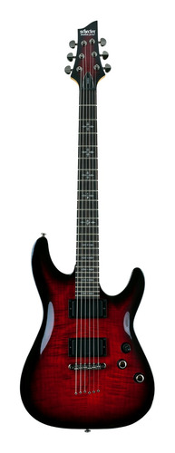 Schecter Demon-6 Crb Guitarra Eléctrica Sólida Rojo Tilo