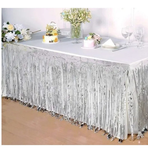 Decoracion Para Mesa Cortina Metalizada , Deco Table