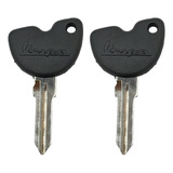 2 Llaves Para Vespa Piaggio 3vte Fly 125 250 300 Gtv Vespa