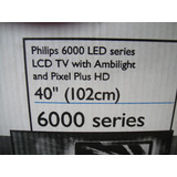Tv Led Philips 42  Series 6000 Repuestos