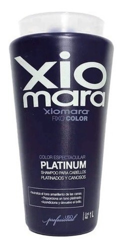 Shampoo Xiomara Matizador De 1 Litro