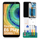 Pantalla Táctil Lcd Para Moto E6 Play Xt2029 Con Marco