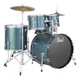 Batería Pearl Roadshow Aqua Blue Rs525sc-c-703 De 5 Piezas