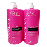 Shampoo E Condicionador Ceramidas Rofer 2,5l