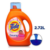 Tide Detergente Liquido Toque De Downy 2.72 Lt