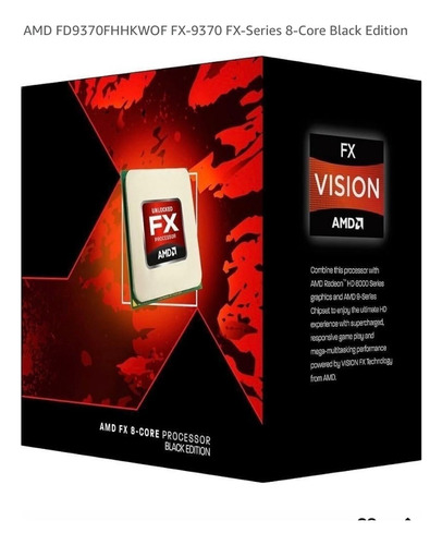 Procesador Amd Fd 9370 Fx Series 8 Core Black Edition 4,4ghz