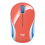 Mouse Sem Fio Mini Logitec Portátil E Pequeno Pra Notebook