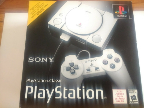 Sony Playstation Classic 16gb Color Gris Seminueva Ps1 Mini