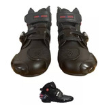 Botas De Moto Fassed Speed Biker  A9003 Negro