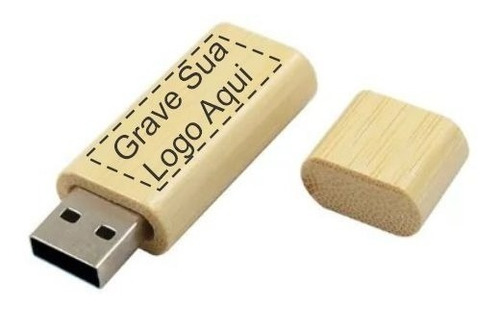 Kit 50 Uni. Pendrive Tubinho P/fotógrafo Personalizado 32gb