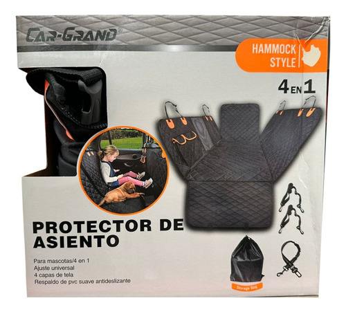 Protector De Asiento 4 En 1 Car-grand D21zz5039-a