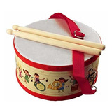 Freahap R Kids Drum Wood Toy Drum Set With Carry Strap And S