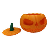  Caramelera Calabaza Halloween Plástica 3d Grande 