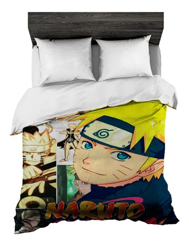 Cobija Personalizada Naruto Individual 