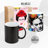 Mug  Frida Kahlo Mágico + Empaque Personalizado