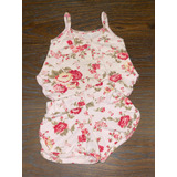 Short Y Muscu Flores Rosa T.18 Meses Paula Cahen Danvers