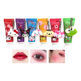 Pack De 6 Tintas De Labios Lip Gloss Labial Tonos Rojos