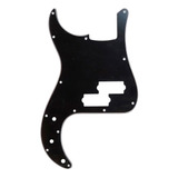 Pickguard Sambong M17-z Negro Tipo Precision Bass Zurdo