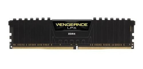 Memoria Ram Ddr4 Corsair 8gb 3200mhz Vengeance Lpx Black