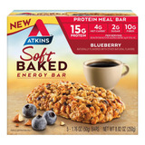 Atkins Protein-rich Meal Soft Baked Blueberry Bar 5 Count
