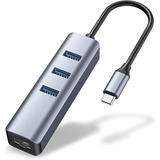 Adaptador Usb C A Ethernet, Vilcome Rj45 A Usb C Thunderbol.