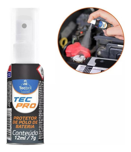 Protetor De Polo De Baterias E Terminais Tecpro Tecbril 12ml