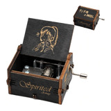 Caja Musical Spirited Away Always With Me Color Negro Madera