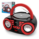 Altavoz Boombox Bluetooth Con Reproductor De Cd Portátil Pyl