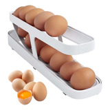 Huevera Organizador Dispensador De Huevos Automático