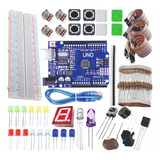 Kit 352 Pçs Para Arduino Robótica Maker Iniciante Nf-e