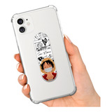 Kit Capa + Suporte Celular Personalizado Mangá One Piece