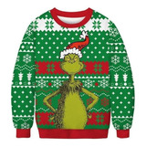 Sudadera Navidad Grinch Ugly Sudadera