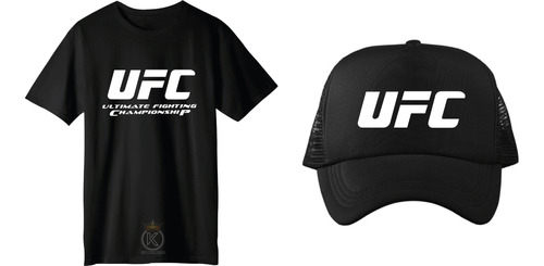 Polera Ufc + Jockey Gorro - Peleas - Ultimate - Estampaking