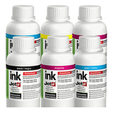 6x 500ml Tinta Premium Para Impressora Epson Tx730 Eu1000-01