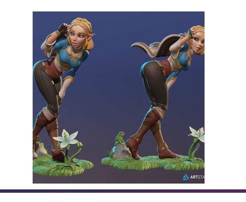 Archivo Digital Stl Zelda Print 3d G065