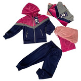 Conjunto Deportivo Para Niña Poleron Y Buzo Zyx-32 