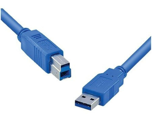 Cabo Usb 3.0 Macho Para Usb 3.0 Impresora  1,5 Metros