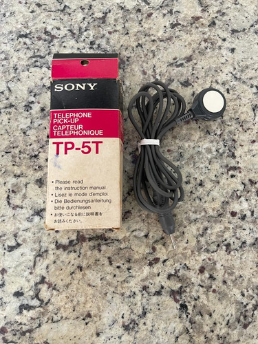 Microfone Sony Tp 5t