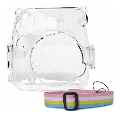 Bolsa Capa Cristal Transparente P\ Câmera Instax Mini 9 E 8